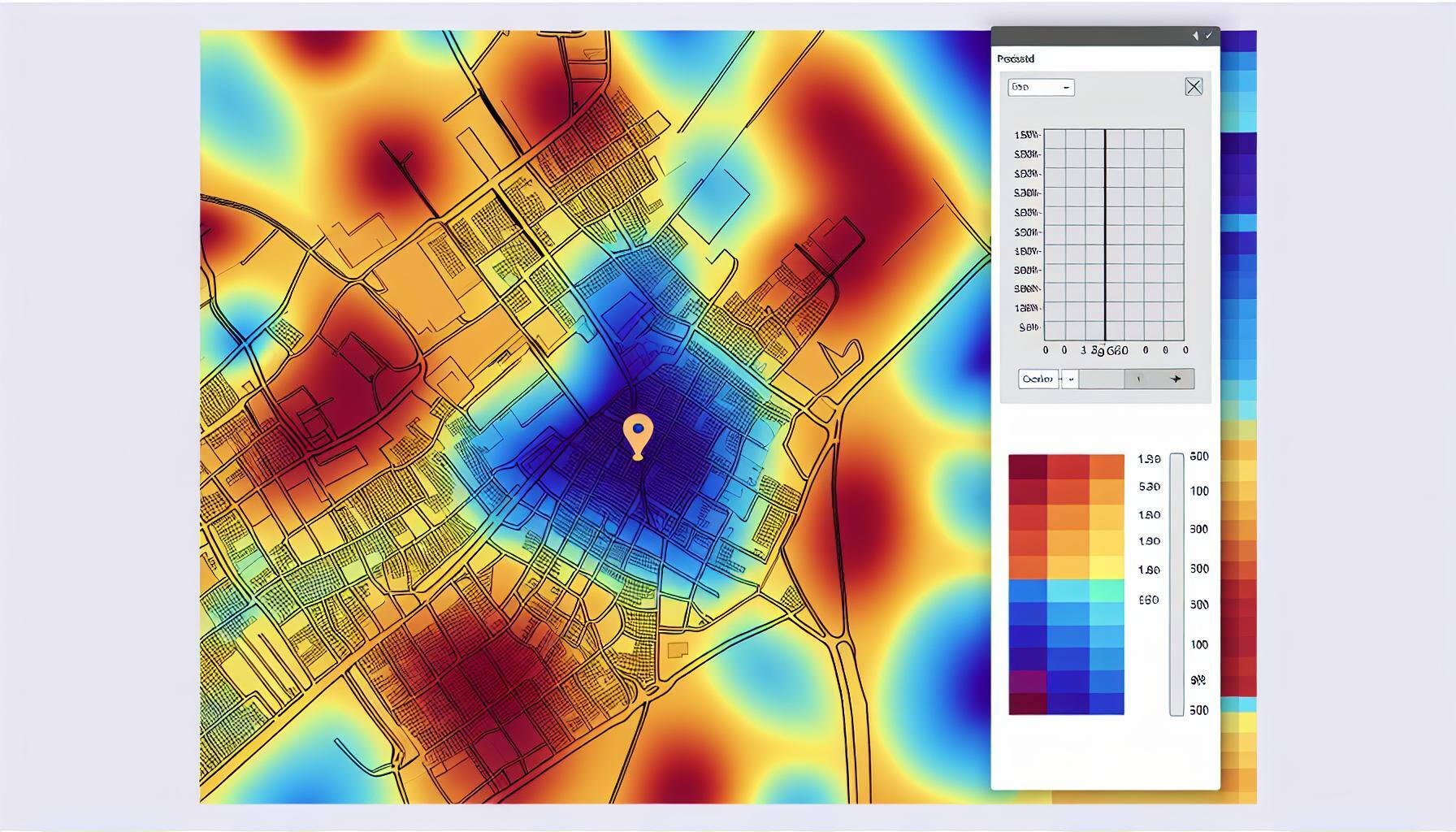 Ekahau Site Survey Predictive Survey conducted at Tustin, California, USA